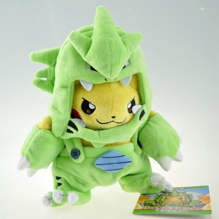 20cm Small-sized Transformable Fire-breathing Beast Cape, Three-headed Dragon Cape Transformed Into a Plush Doll