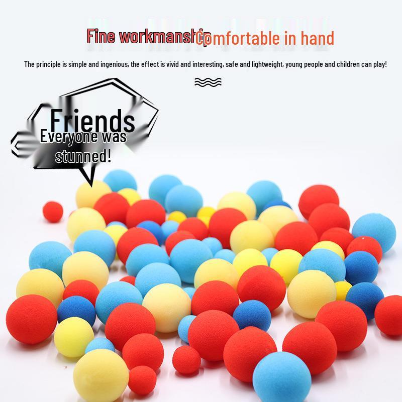 Magic Props Sponge Balls - Durable Handcrafted Close-up Magic Tool