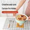 Wooden Insulated Non-Slip Placemat & Coaster Set: Anti-Scald Mat for Home - Perfect for Table, Casserole, Pot, and Bowl