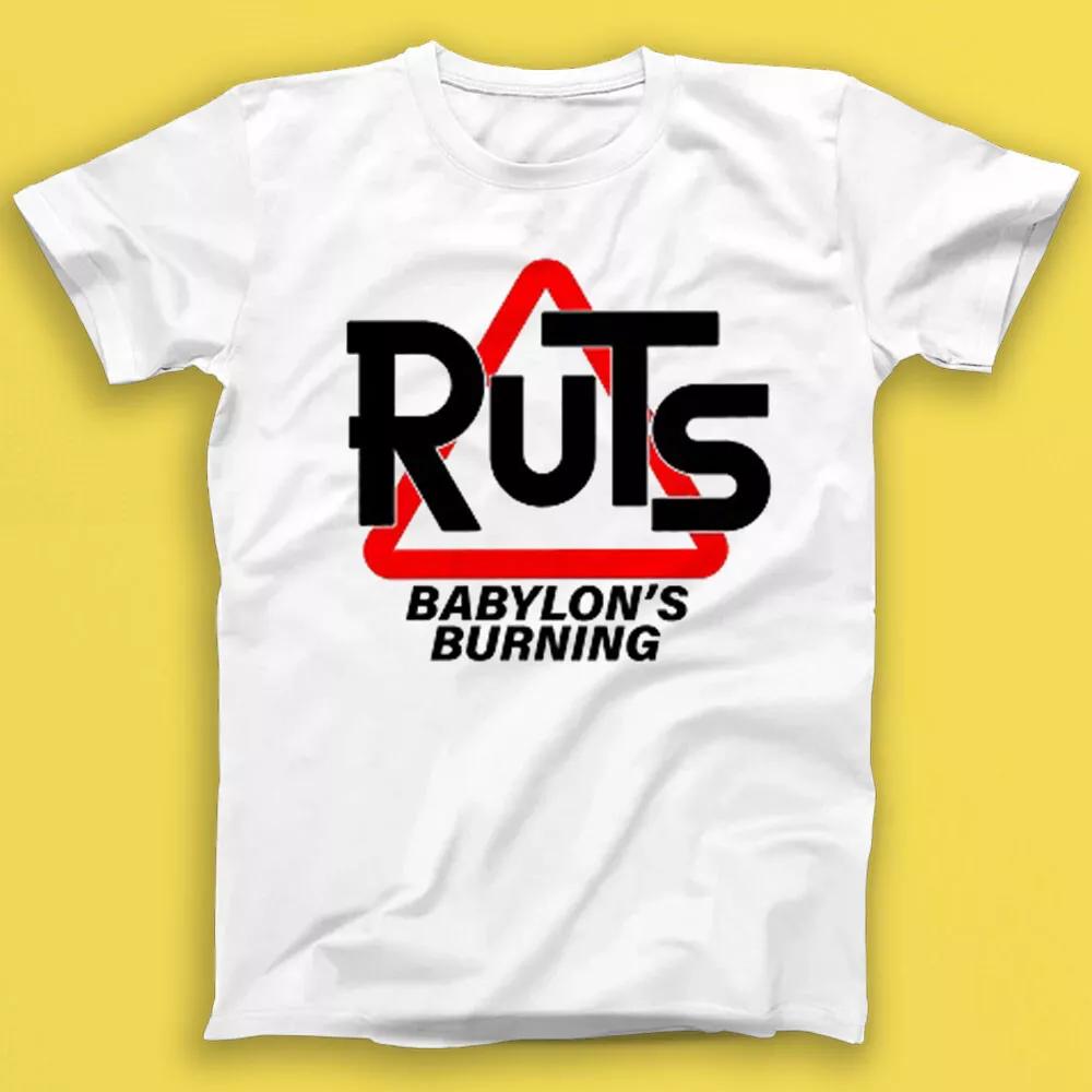 The Ruts Babylon's Burning Punk Rock Music Gift Tee Tshirt 2084