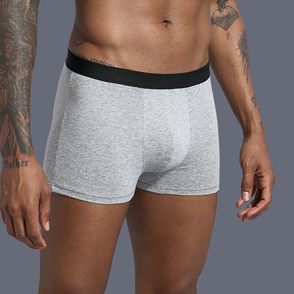 Mens  Cotton Stretch Underwear For Men Underpants Breathable Soft Panties