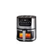2024 New 7L Large Capacity Household Automatic Intelligent Air Fryer Visual Window Design Touch Screen Stainless Steel Oven