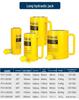 Hydraulic Jack Cylinder: 10T-100T Electric/Manual Lifting Tool