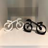 Mini Bicycle Desktop Decoration 3D Minimalist Bike Model Ornament Cycling Sculpture Bookshelf Decor Home Office Decor Gift