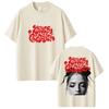 Nina Chuba Arena Tour 2026 T-shirt Hip Hop Grafisch T-shirt Unisex Vintage Gewassen Katoen Korte Mouw Oversized Ronde Hals Y2K Streetwear Zomer Top