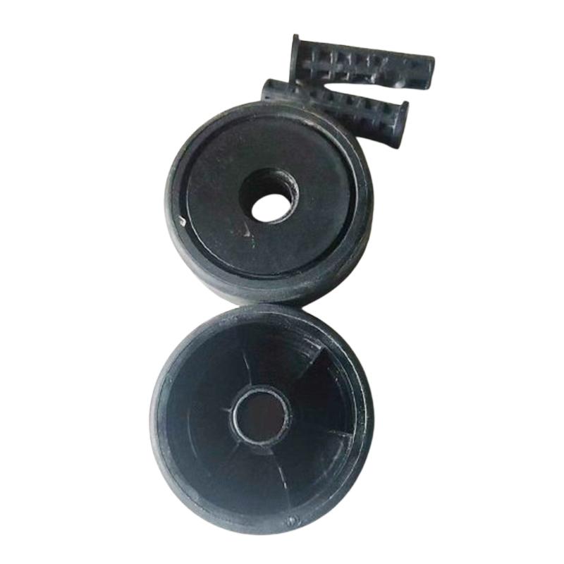 2PCS Original Brush Rear Wheel Assembly