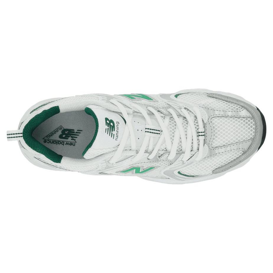 New Balance 530 White Nightwatch Green Unisex Sneakers MR530ENG