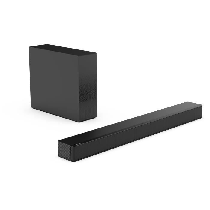 Hisense HS2100 Wireless Soundbar - Bluetooth 5.3 - HDMI eARC - 2.1CH - 240W - 3 Lautsprecher