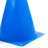 Football Training Marker Cones Running Sport Training Traffic Cones Set of 10 Pieces 18cm Blue