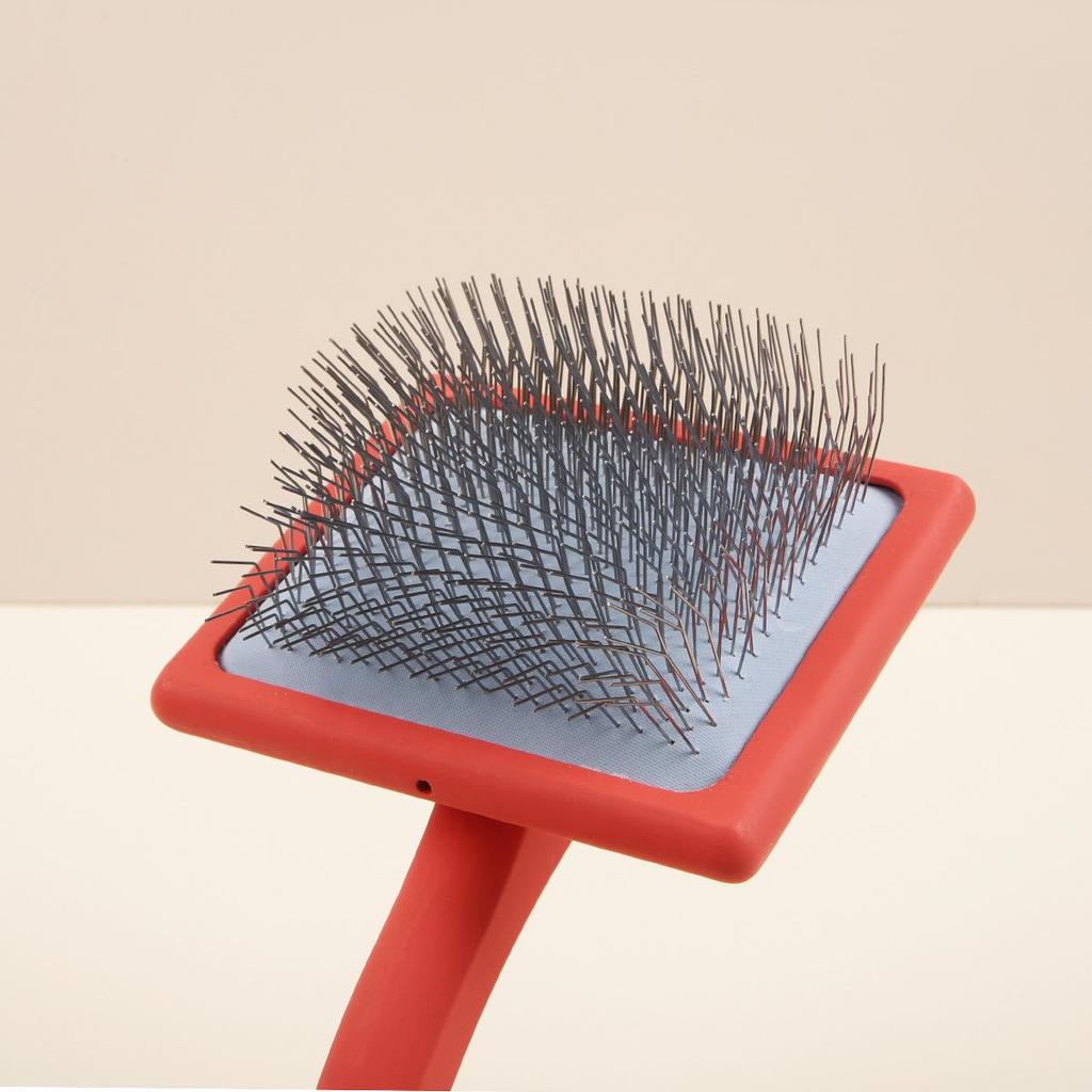 Custom Pet Hair Brush for Shedding and Fluffing - Fine Needle Air Cushion Comb for Dogs & Cats