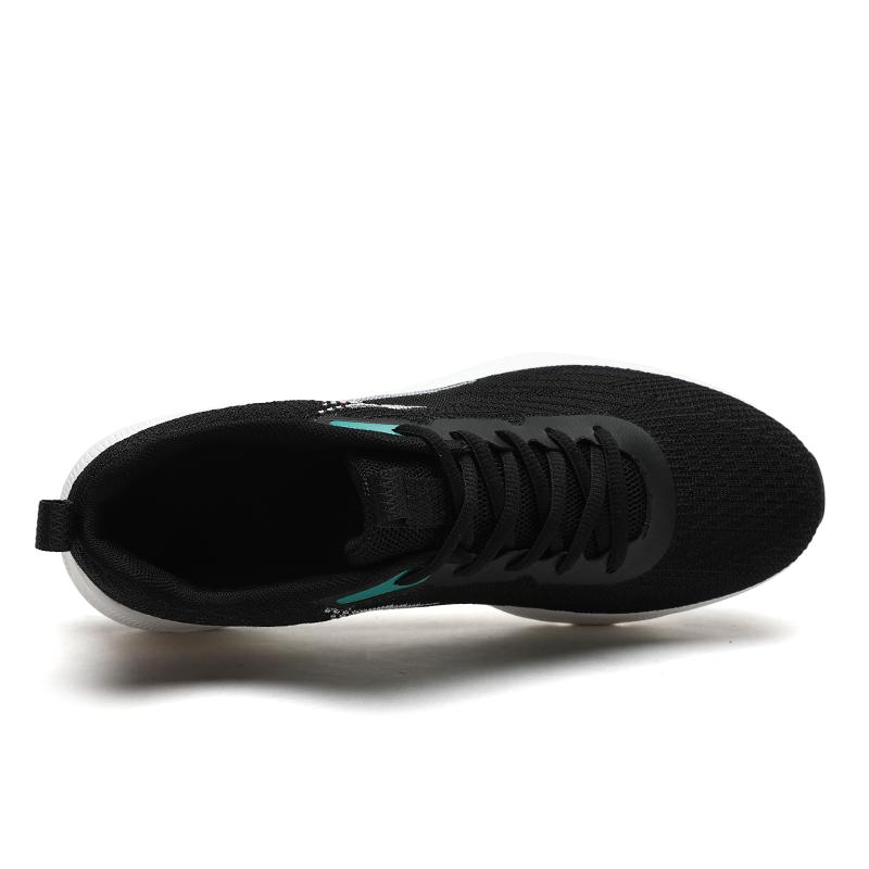 Neue atmungsaktive Laufschuhe mit Fliegenstrick für männliche Mittelschüler, rutschfeste Joggingschuhe, sportliche Freizeitschuhe für Jugendliche