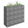 Raised Bed with Gabion Galvanized Steel 90x30x90 Cm