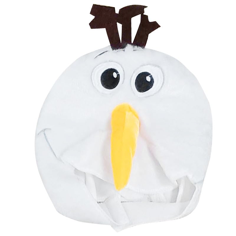 Maazusa Snowman Cosplay Kids' Pajamas Snowman Kigurumi Costume for Boys and Girls, Cute and Small, Perfect for Christmas, Stage Performances, and