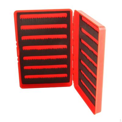 Double Sided Fly Box Hooks Case Portable Streamer Container Organizer