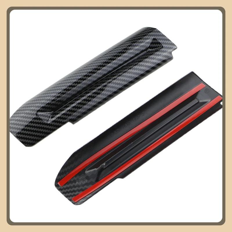 For Ford Mustang 2016-2025 Auto Imitation Carbon Fiber Interior Door Armrest Trims Decoration Cover Stickers Car Accessories