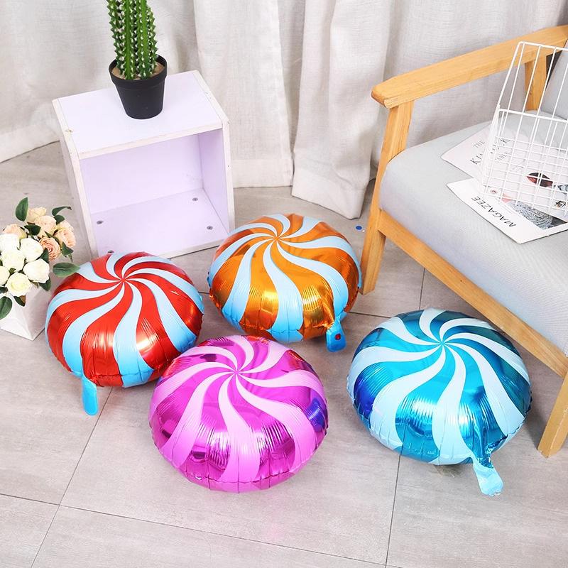 Children'S Cartoon Lollipop Aluminum Film Balloon Outdoor Spring Outing Graduation Photo Props Birthday Decoration Small Gifts