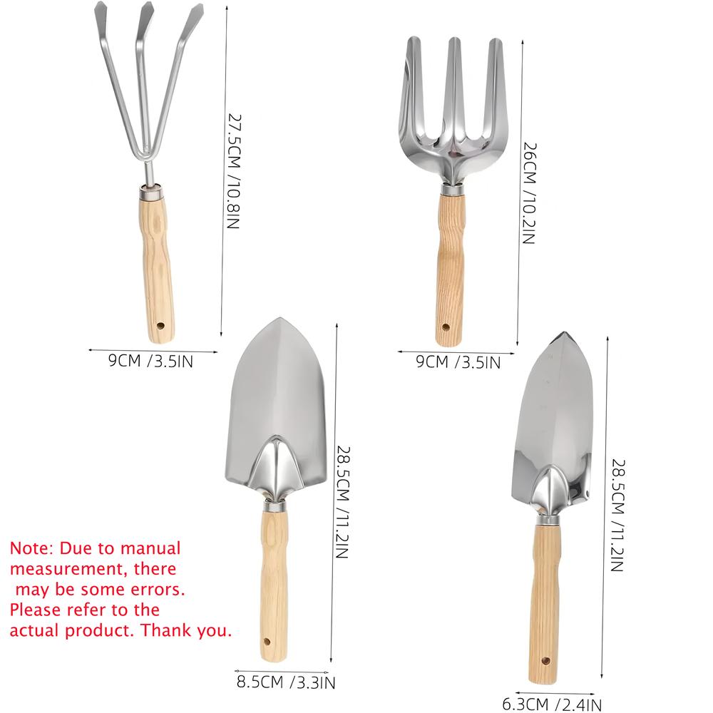 1/5PCS, Garden Shovel Hand Trowel Rake Cultivator Outdoor Garden Tool Planting Digging Soil Vegetable Shovel Planting Hand Tools