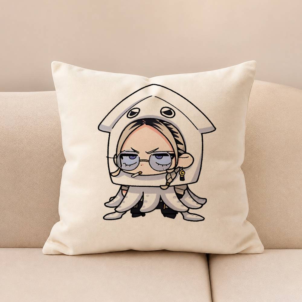 GGokurakugai TTao Pillow Case for Sofa Living Room Home office Decor Protective Cover