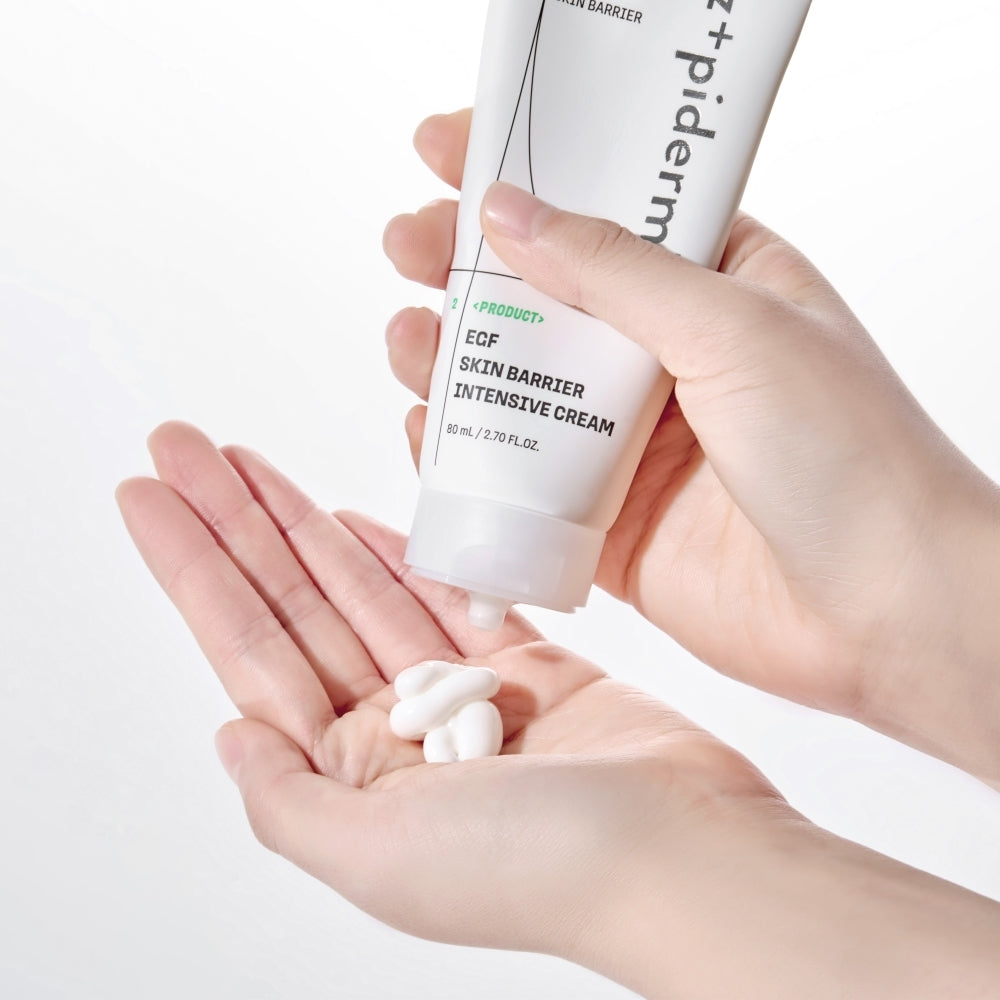Zipiderm Celtrion EGF Skin Barrier Intensive Cream 80ml + Cream 15ml + Ampoule 1ml x 3ea (3x1ml)