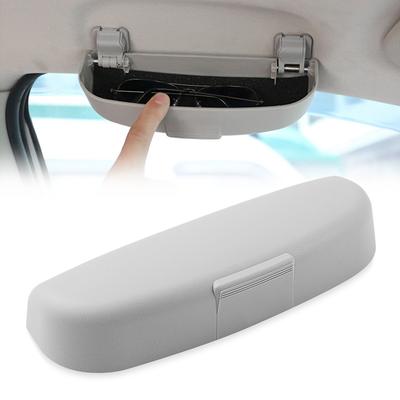 Car Sunglasses Holder Glasses Case Cage Storage Box For Renault Megane 2 Duster Logan Captur Clio Laguna 3 Fluence Kadjar