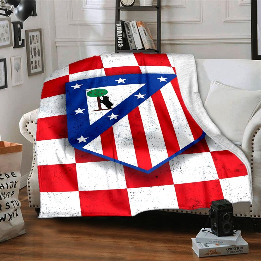 1pc Football Team (74) Blanket, Gift, for Men and Women, Soft Blanket, Good for Sofa Bed Couch Travel, Lightweight Flannel Blanket