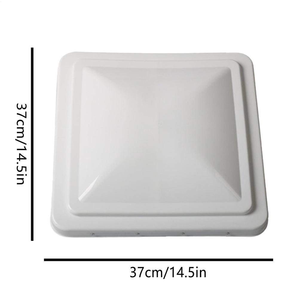 Enclosed Trailer Roof Vent Van Ventilation Hood 14 Inch Waterproof Ventilation Roof Vent For Summer Winter Trailer Motorhome