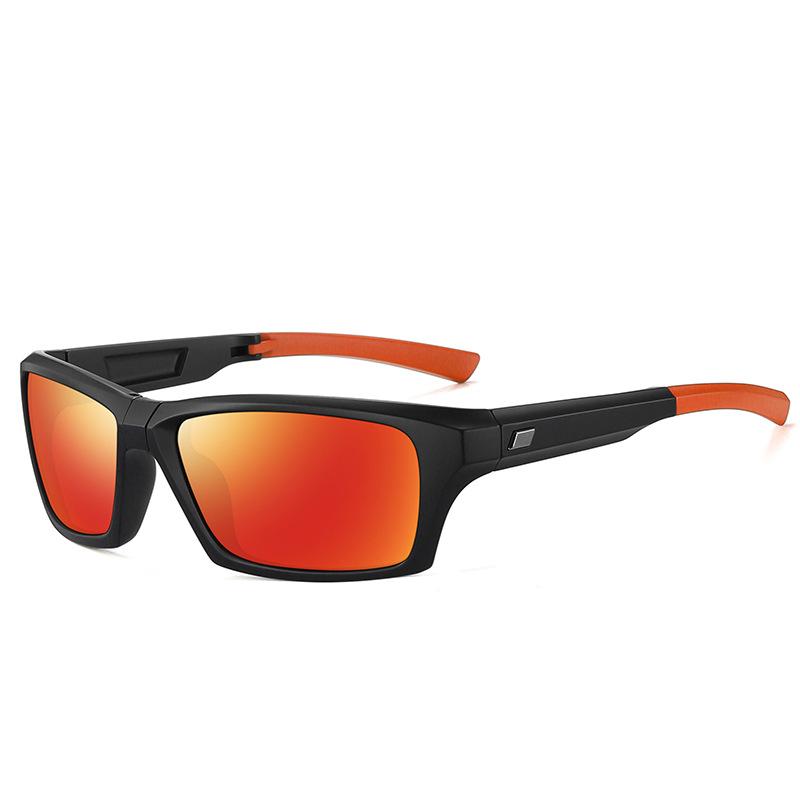 New Tr90 Polarized Outdoor Cycling Colorful Sunglasses, Hiking and Mountaineering Glasses, European and American Windproof Folding Glasses