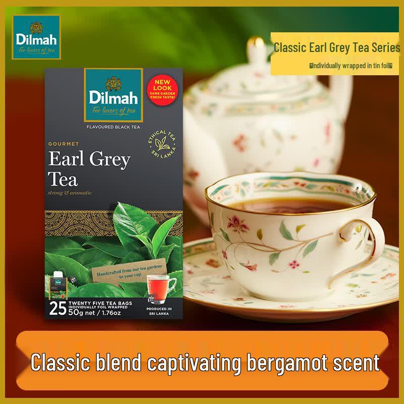 Dilmah Earl Grey Black Tea Bags
