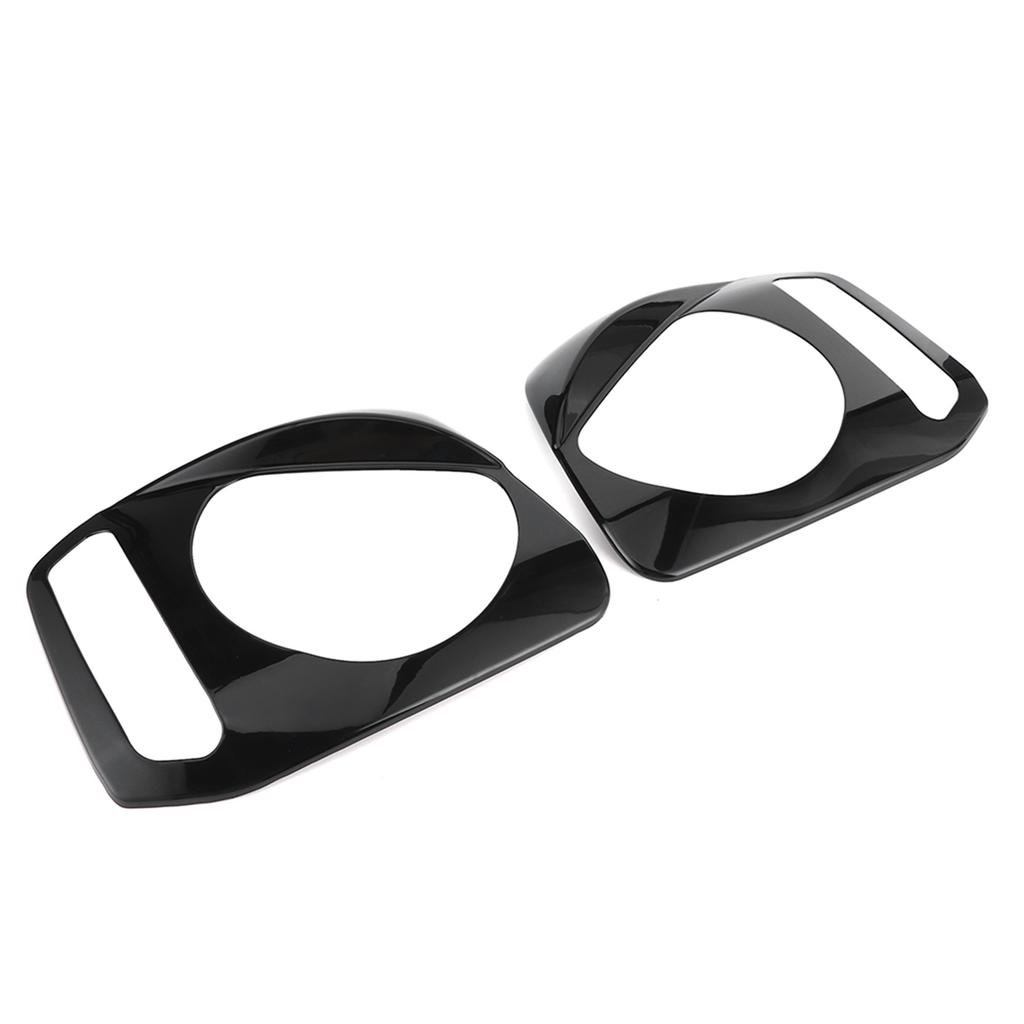 2Pcs Car Front Headlight Cover Headlamp Trim Decor Replacement for Suzuki Jimny 2007-2017 Car Accessories