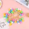 50Pcs Baby Tooth Box Tooth Shape Milk Teeth Storage Boxes Child Baby Deciduous Tooth Organizer Container Baby Souvenir Gift Box