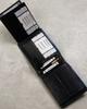 Men's Leather Wallet N992-RVT Black+Navy
