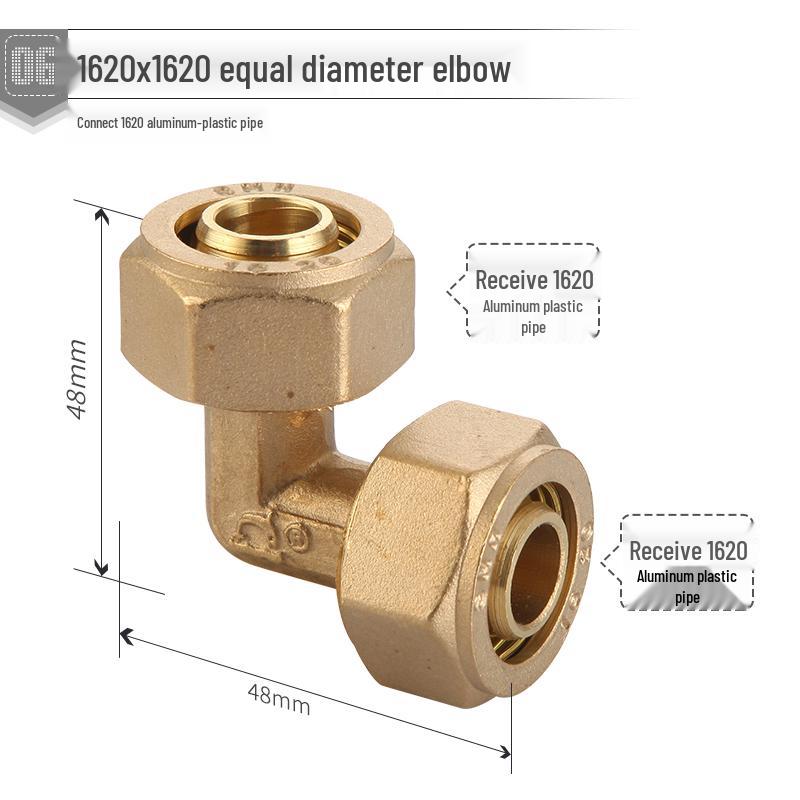 Solar-Warmwasserbereiter Aluminium-Kunststoff-Rohrverschraubungen mit Kupferverbindungen und Gewinde-Winkel-, T-Stück- und Geradverbindern