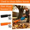 Leaf Blower Booster, Leaf Blower Nozzle Attachment, Nozzle Extension Boosts Speed & Power For Yard