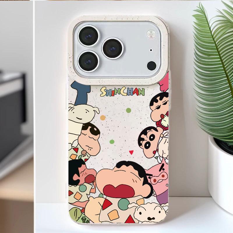 

iPhone 14/14 Pro/16 Pro Max/17 Crayon Shin-chan Cartoon Case - Cute, Cross-Border Design iPhone 17