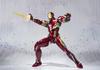 TAMASHII NATIONS Captain America Iron Man Mark 46 155mm Painted Movable Figure S.H.Figuarts (Civil War) Approx. ABS&PVC&Diecast