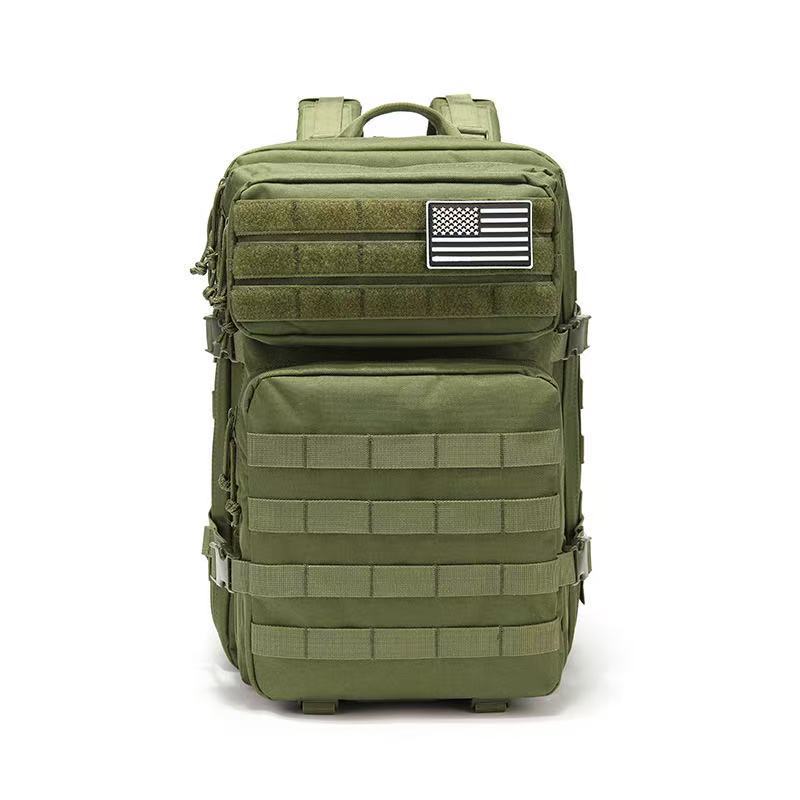 Taktischer Rucksack Outdoor Bergsteigen Reisen Rucksack mit großer Kapazität Camouflage Radsportrucksack