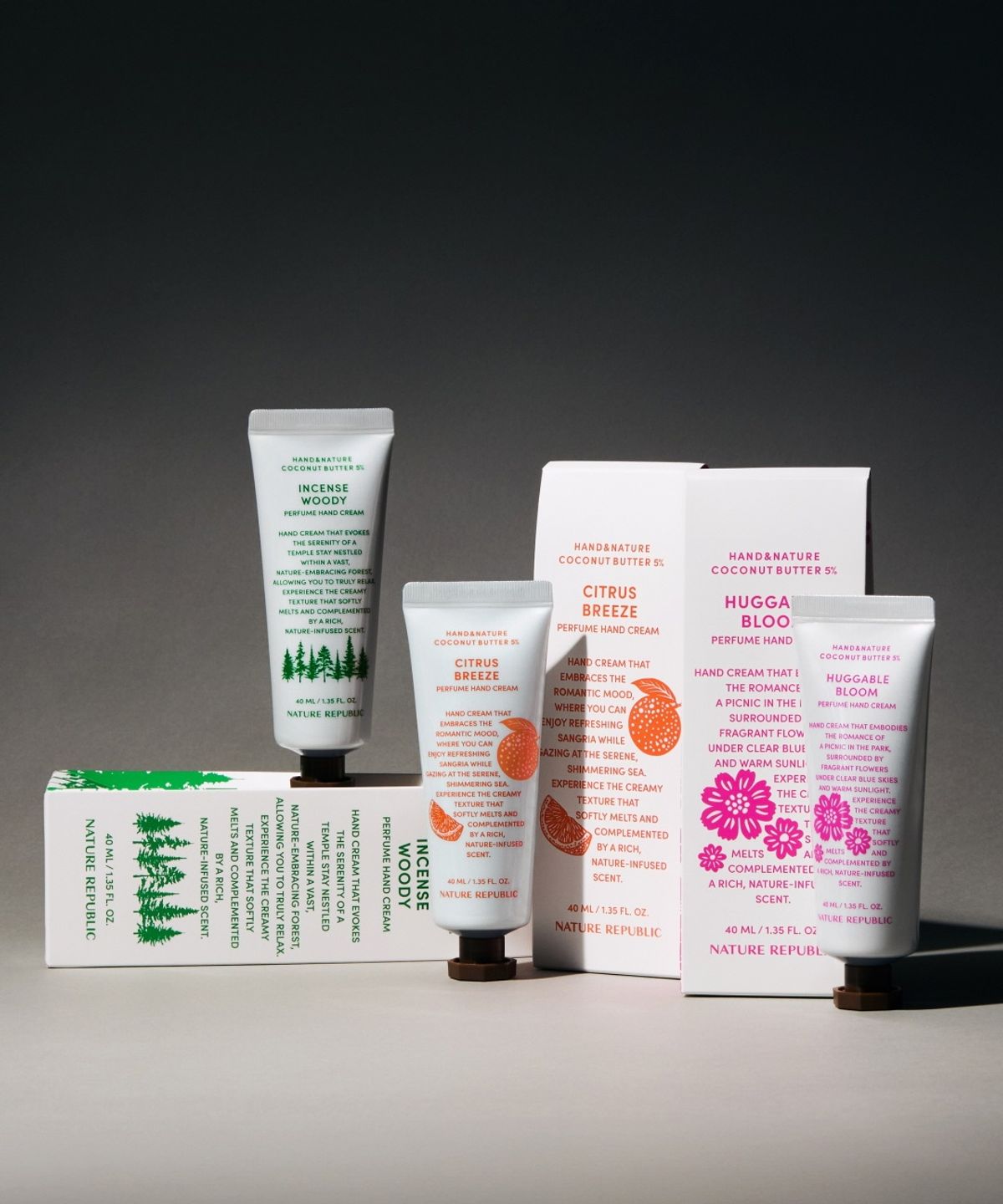 [2-pack] Hand & Nature Perfume Hand Cream Hugble Bloom x2