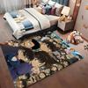 Anime Detective Action Indoor Rug Soft Texture Nonslip Carpet For Girls Bedroom Play Area Home Decor Halloween Gift