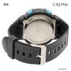 [Clefa] Digital Watch, Waterproof, Stopwatch Function, Urethane Strap, 191021, Men's, Black