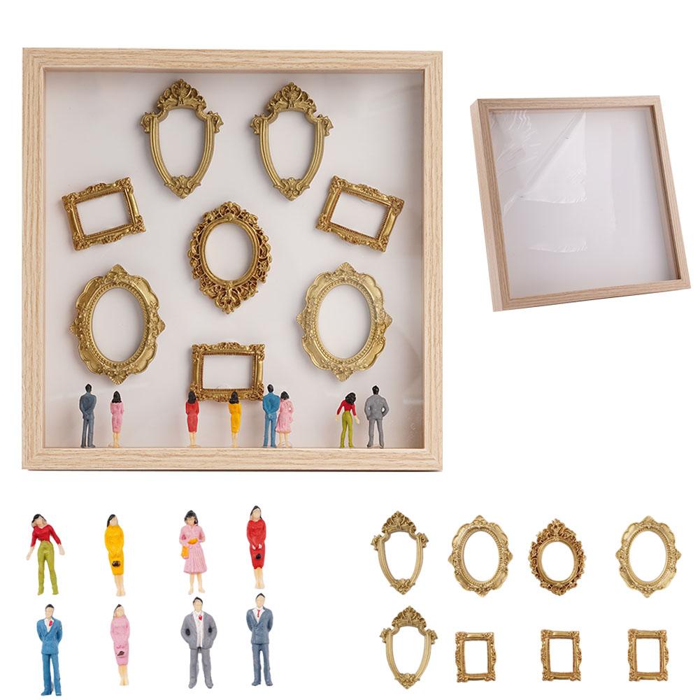 

DIY Shadow Box Frame Mini Memory Display Kit Creative Photo Album For Anniversary Unique Romantic Gift Idea