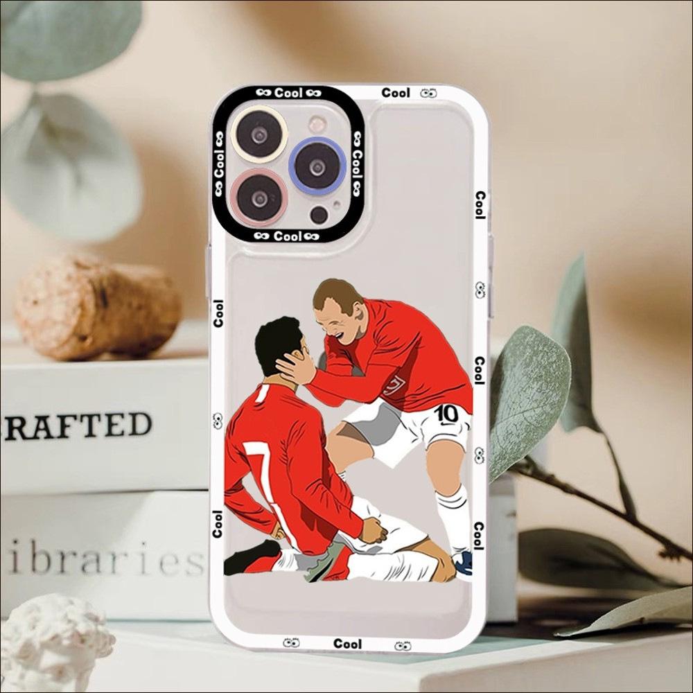 Ronaldo and Messi Full Coverage Mobile Case for iPhone 17 Pro & Apple 16/15