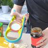 Universal and Easy Bottle Opener, Lid Twisting Device, Can Opener, Household Kitchen Tool, Anti Slip and Labor-saving