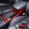EEJQ9 LHD/RHD For Hyundai I30 2024 2025 Car Tuning Carbon Fiber Red Front Row Water Cup Frame Trim Interior Replacement Parts