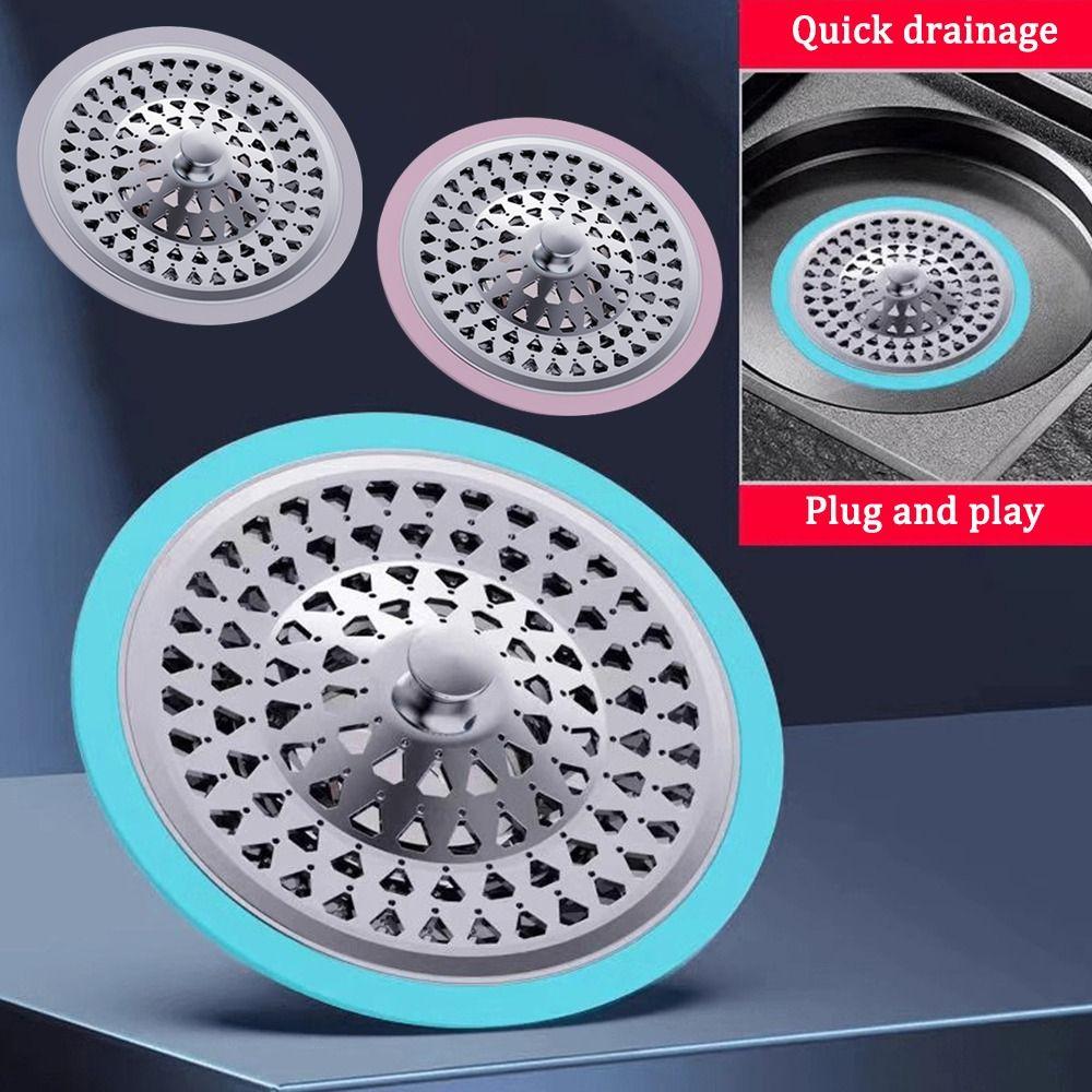 Anti Odor Drain Cover Removable Basin Drain Filter Floor Drain Core  Kitchen Bathroom Accessories