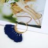 Tassel Pendant Stylish Necklace With Electroplate Finish For Outfits Summer