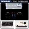 ABLZ-For Buick Saab Silerado 1500 2500 HD 2003-2006 Heat AC HVAC Climate Control Module 599-210XD A/C Control Panel