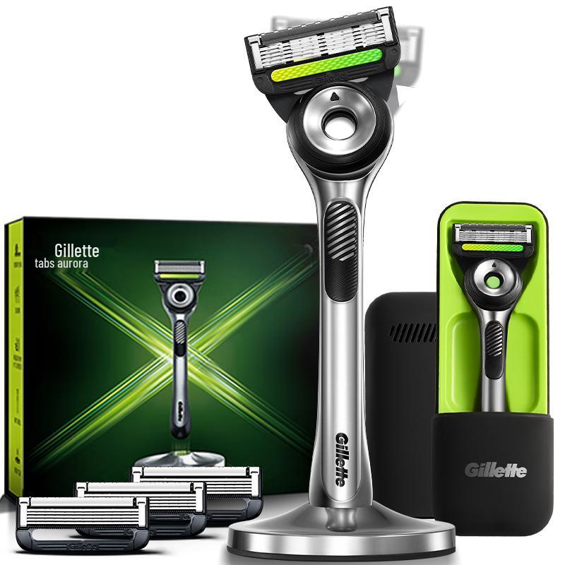 Aurora 5-Blade Manual Shaving Set
