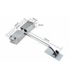 Stainless Steel Simple Door Closer Home Hotel Office Automatic Spring Door Closer Device Practical Hardware Tools Easy