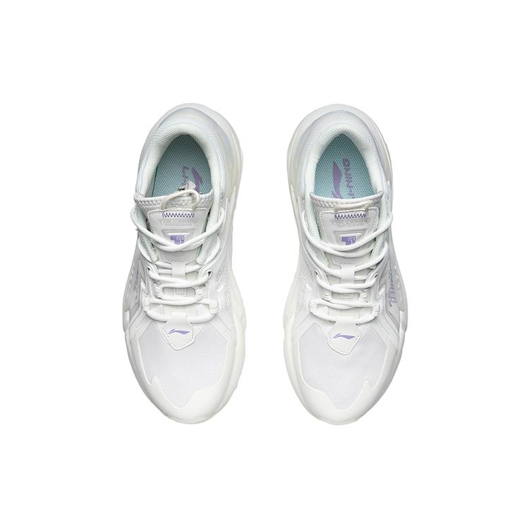 New LiNing 001 Ti Low Top Running Shoes Women's Ecru AGLR008-2