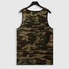 Muscle Men Fitness Sport Vest Men Fashion Camouflage Tank Tops